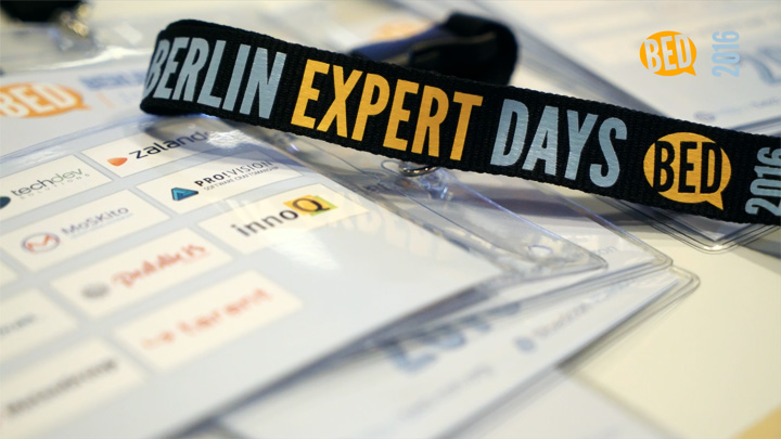 Konferenz - Berlin Expert Days 2016